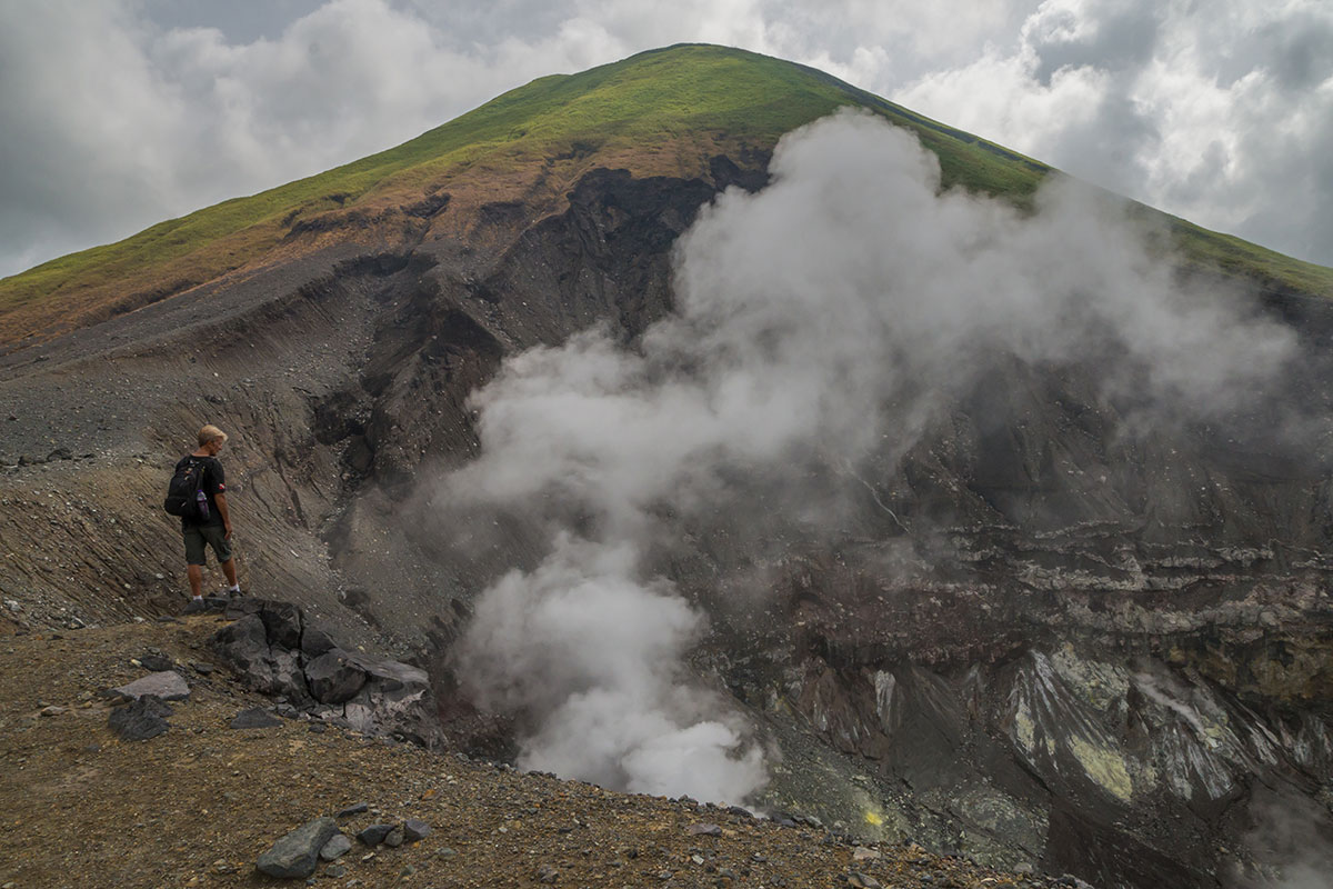 Indonesia, Manado, Lokon Volcano Trekking Tour