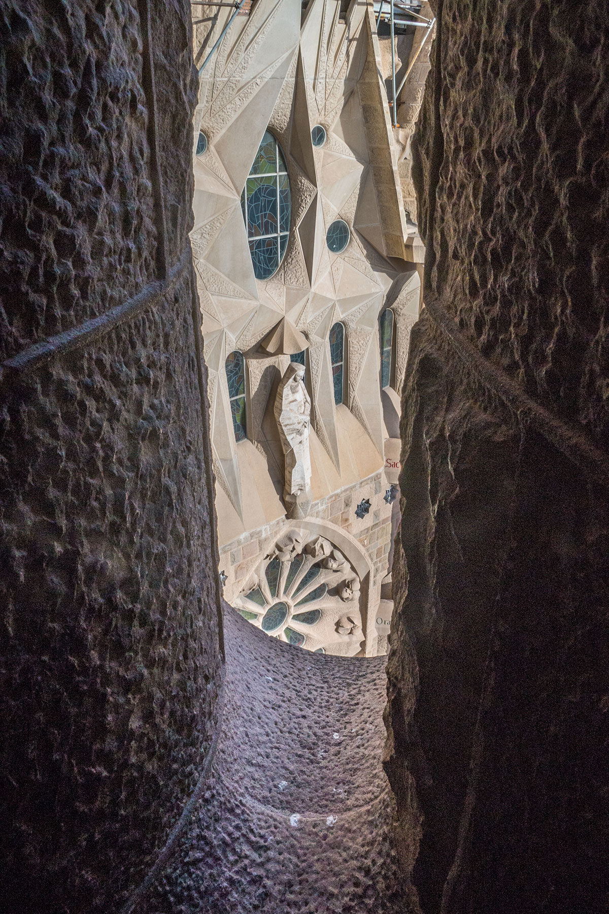 Barcelona - Sagrada Familia - Ausblick aus Passionsseiten Turm