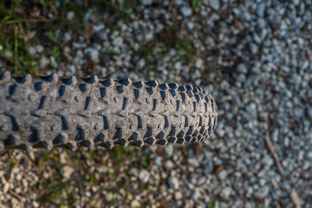 Mountain Biken im Frankenjura - Fahrrad Reifen