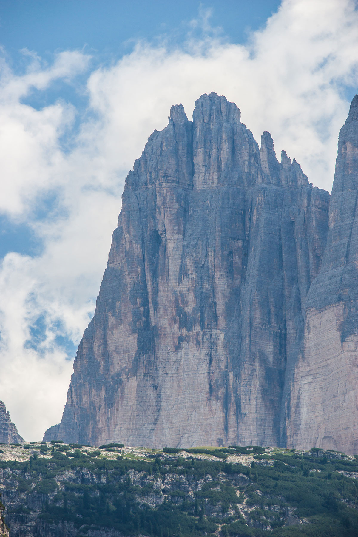 Big Pinnacle of the Three Peaks Dolomites, Italy - 