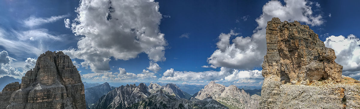 Trail of the Big Pinnacle - Three Peaks Dolomites, Italy - 