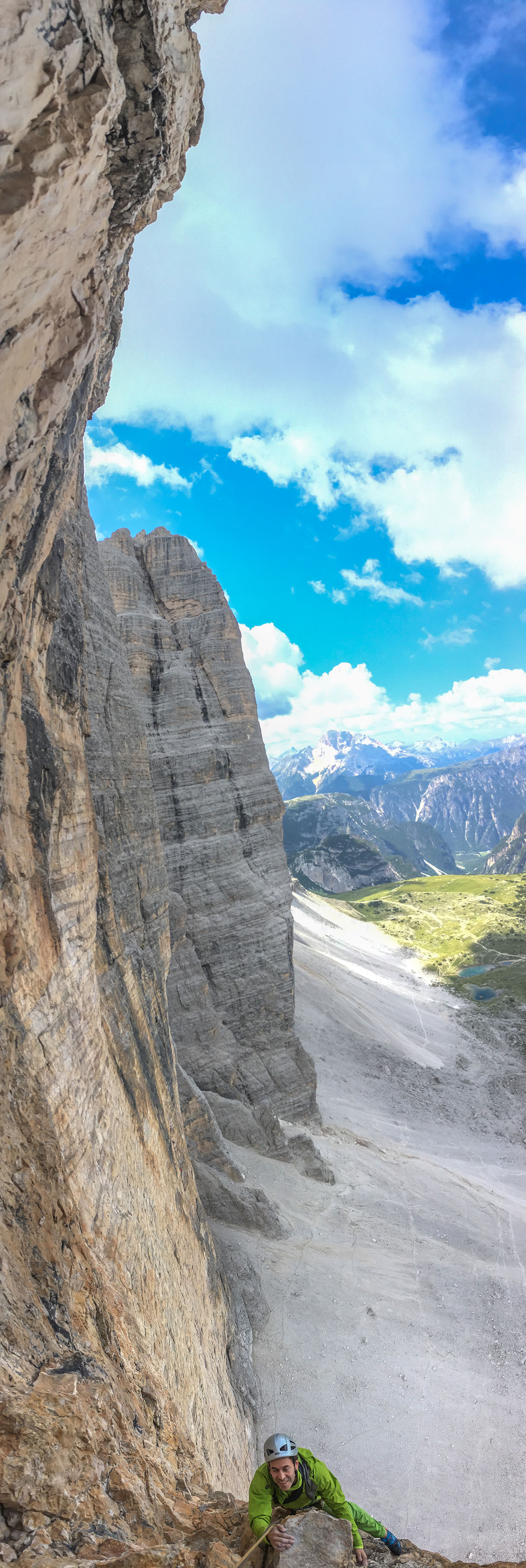 Three Peaks Dolomites, Italy Hasse Brandler, 8+