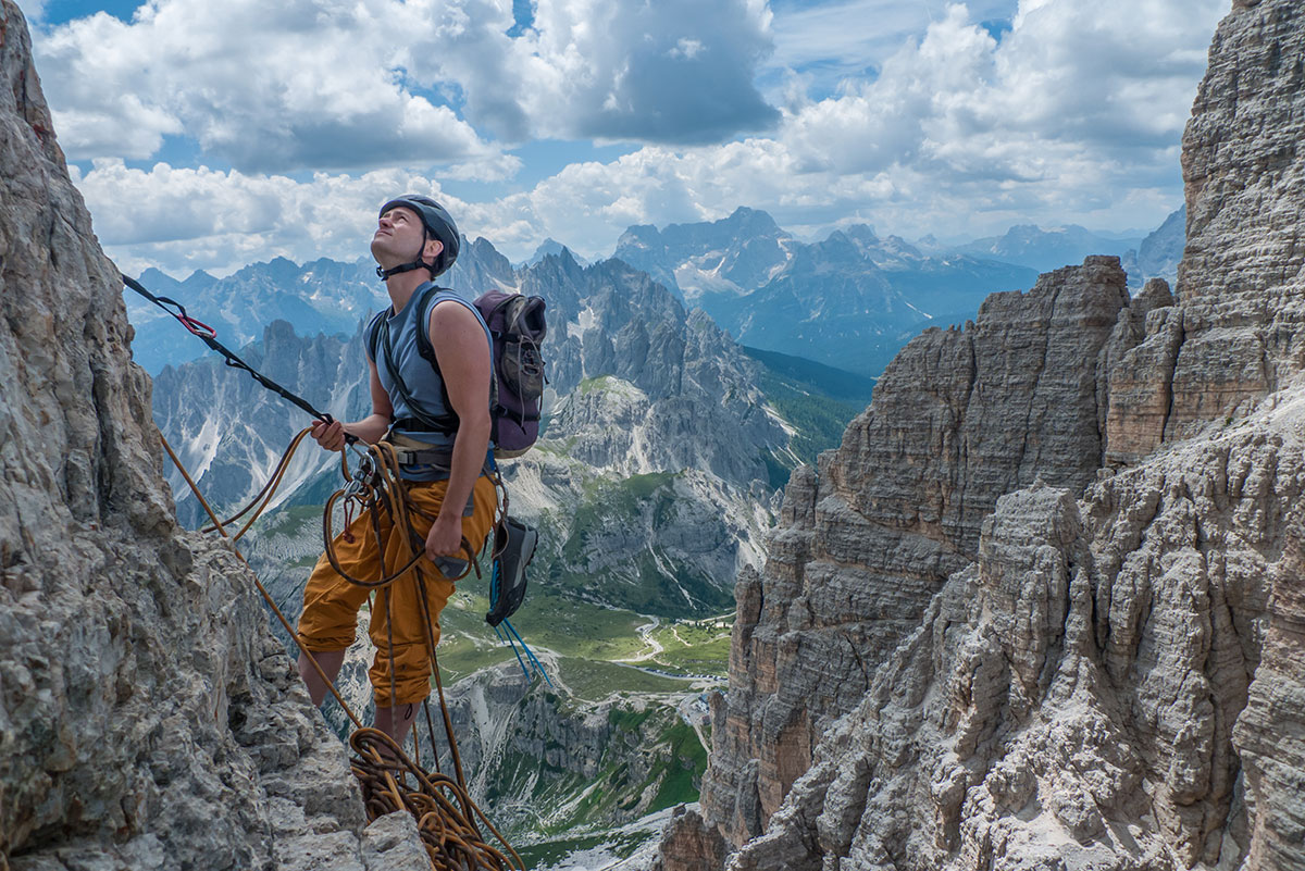 Big Pinnacle, Three Peaks Dolomites, Italy North West corner, 