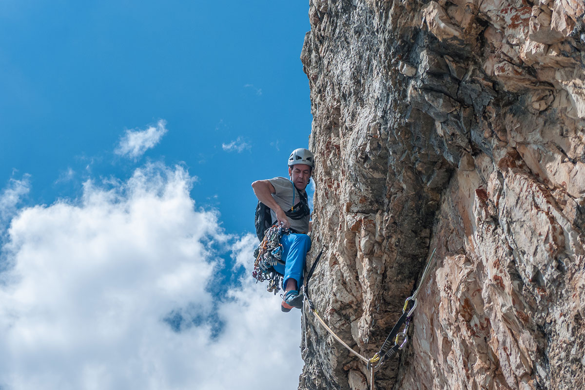 Big Pinnacle, Three Peaks Dolomites, Italy North West corner, 