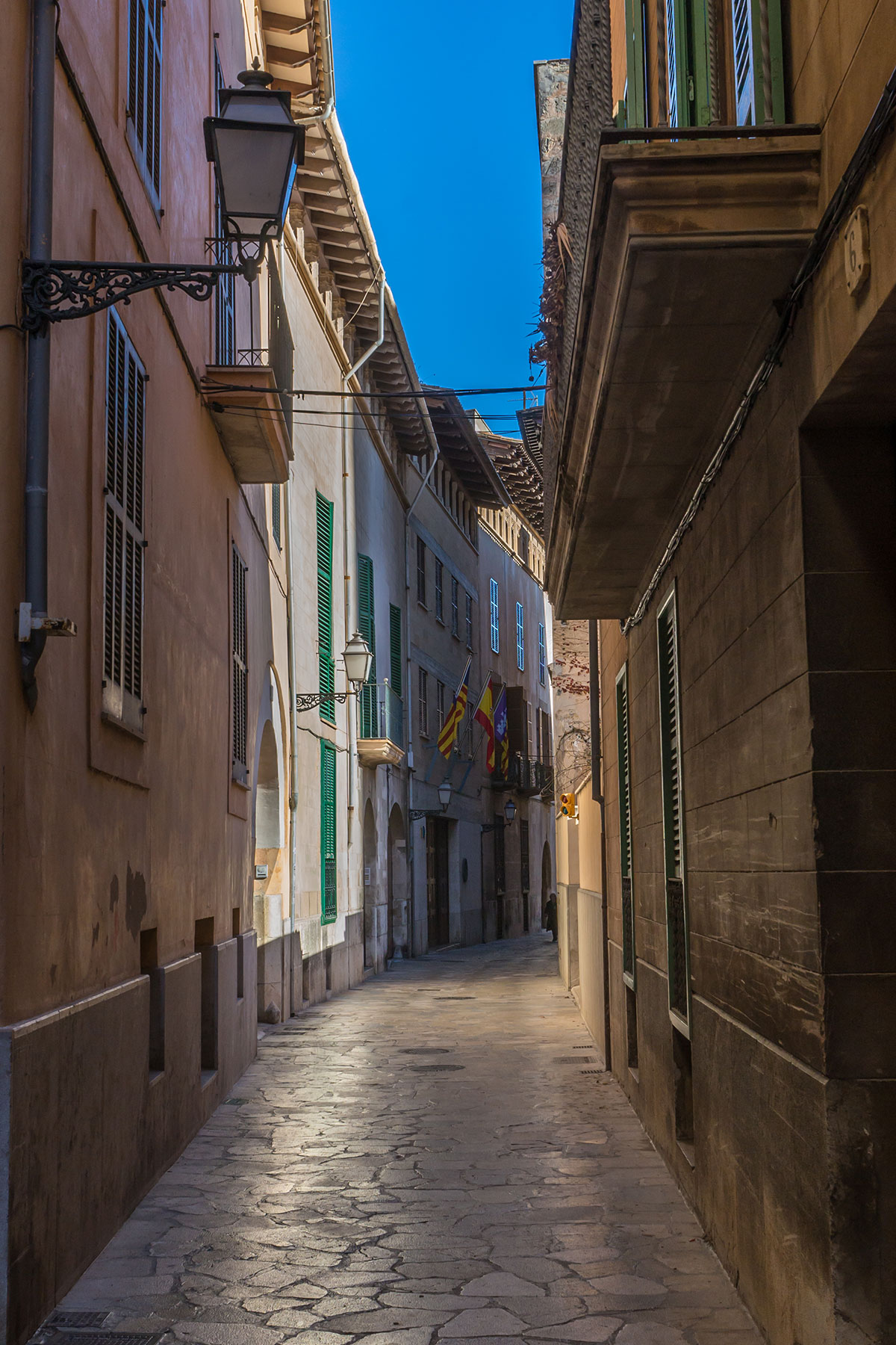 Mallorca, Palma, alley