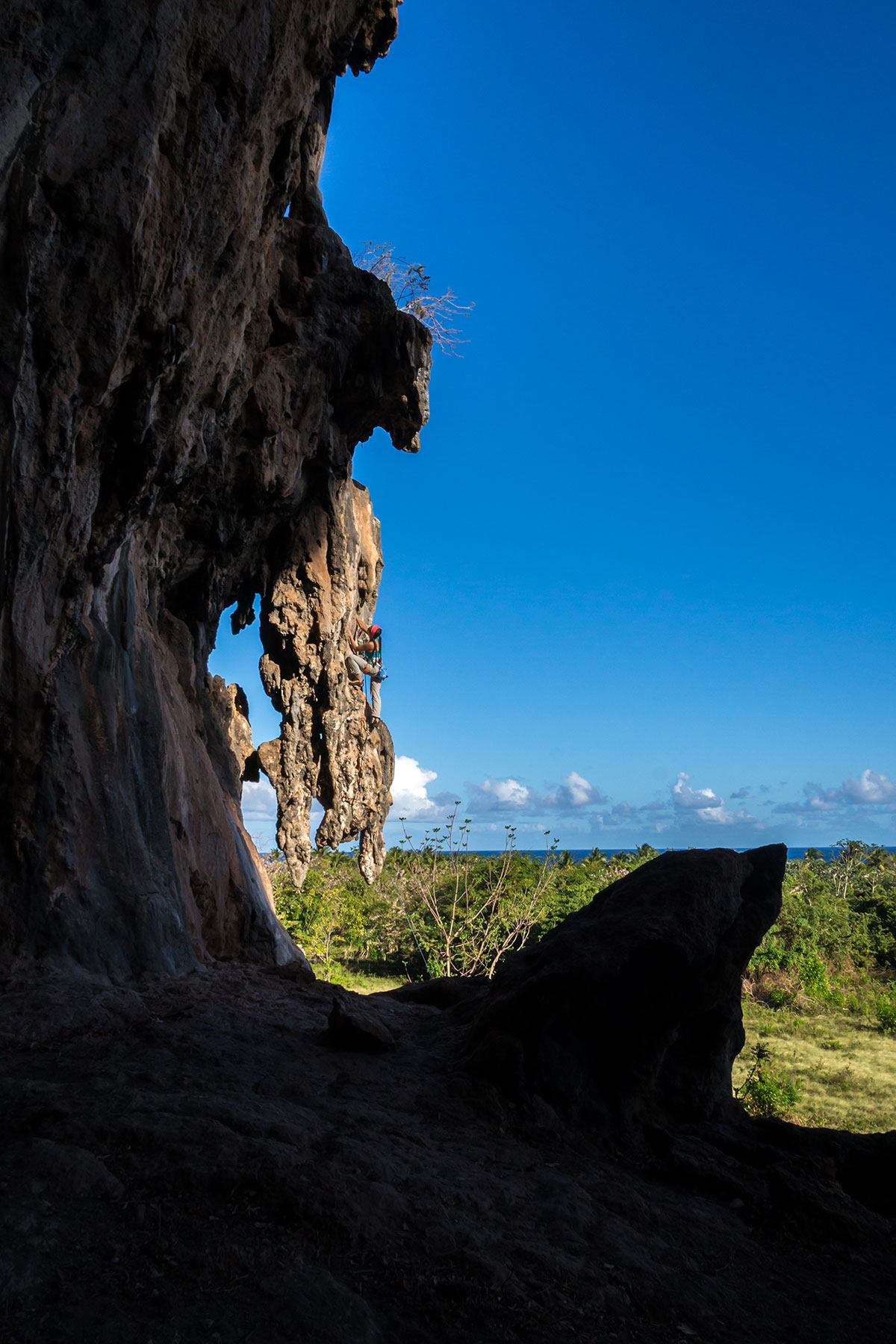 Dominikanische Republik, Playa Fronton bei Las Galeras, Sektor Jerry, Route 