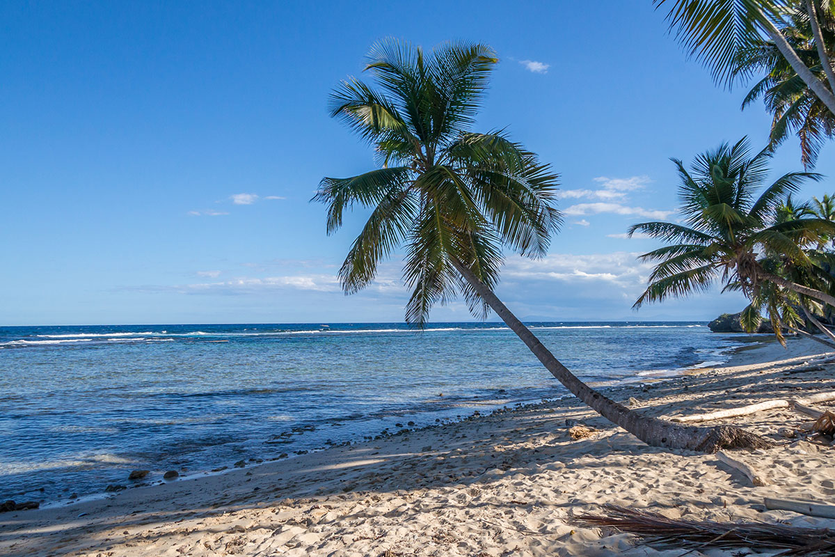 Dominikanische Republik, Playa Fronton bei Las Galeras