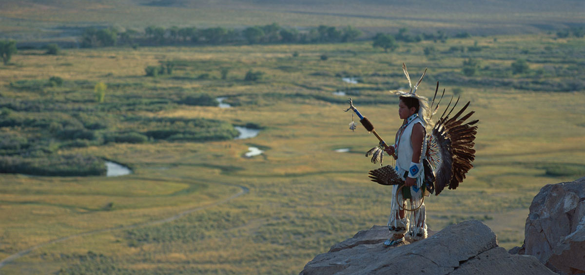 Native Americans - Paiute - Shoshone boy
