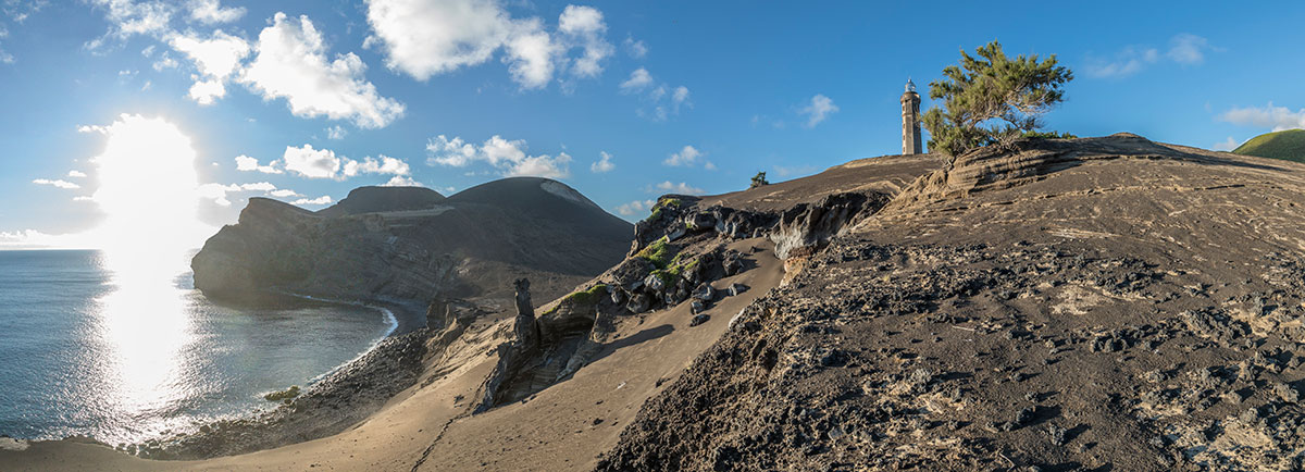 Azores, Faial, volcano of Capelinhos