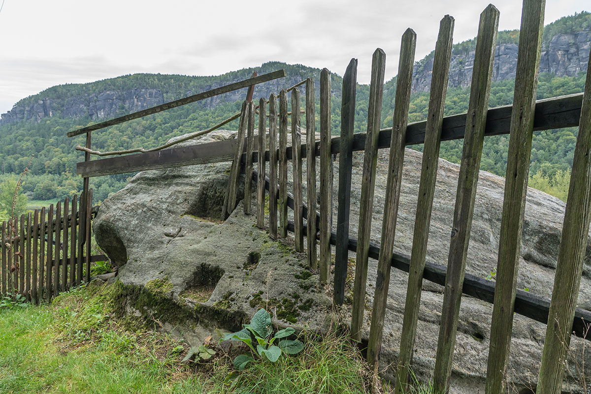 Labské Údolí, Děčín (Tetschen-Bodenbach), fence