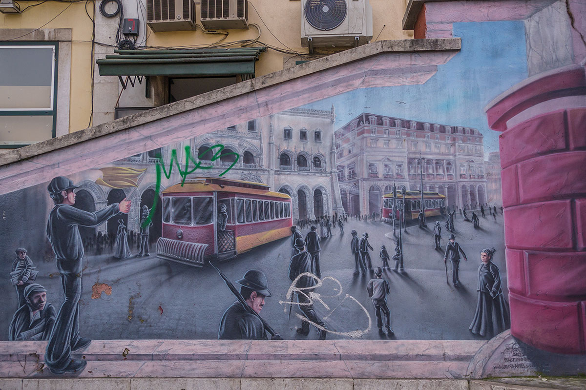Portugal, Lissabon, Graffity