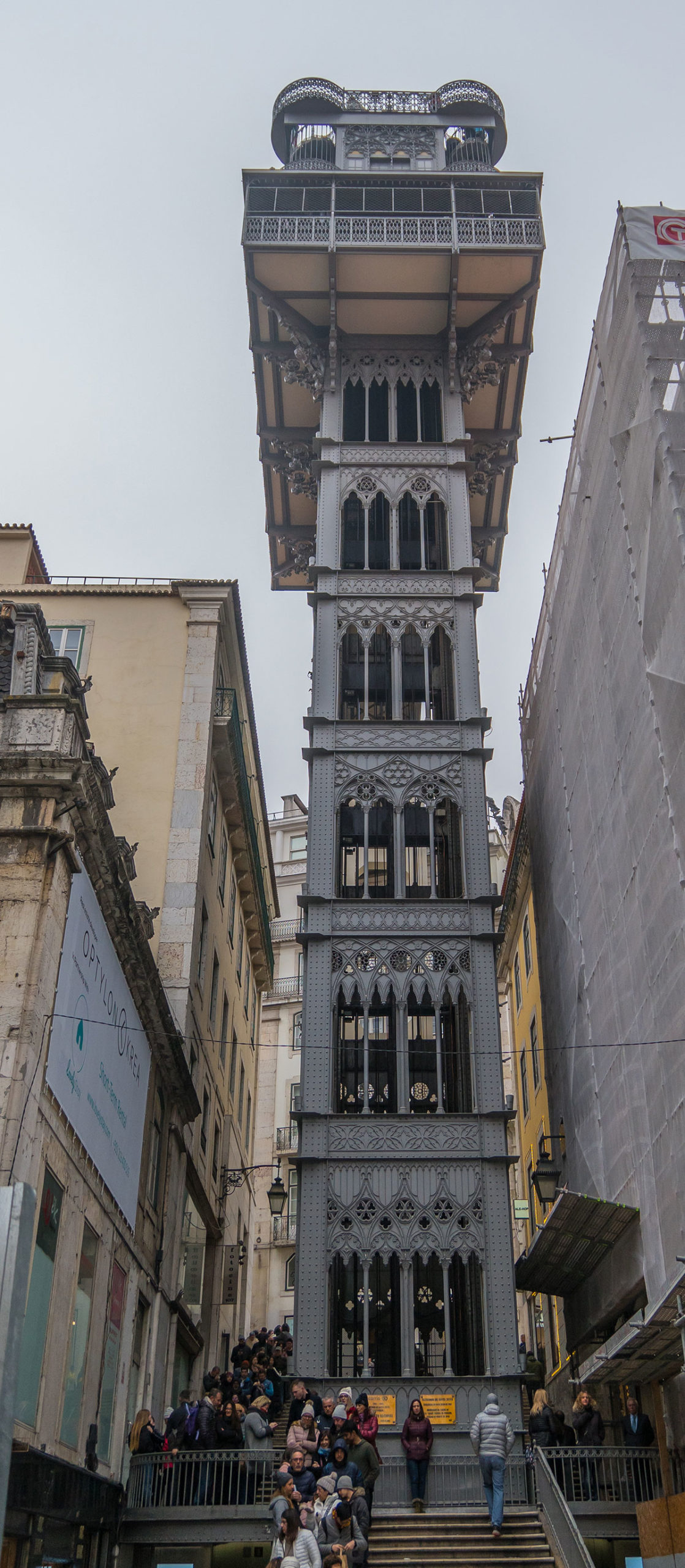 Portugal, Lissabon, Elevador de Santa Justa