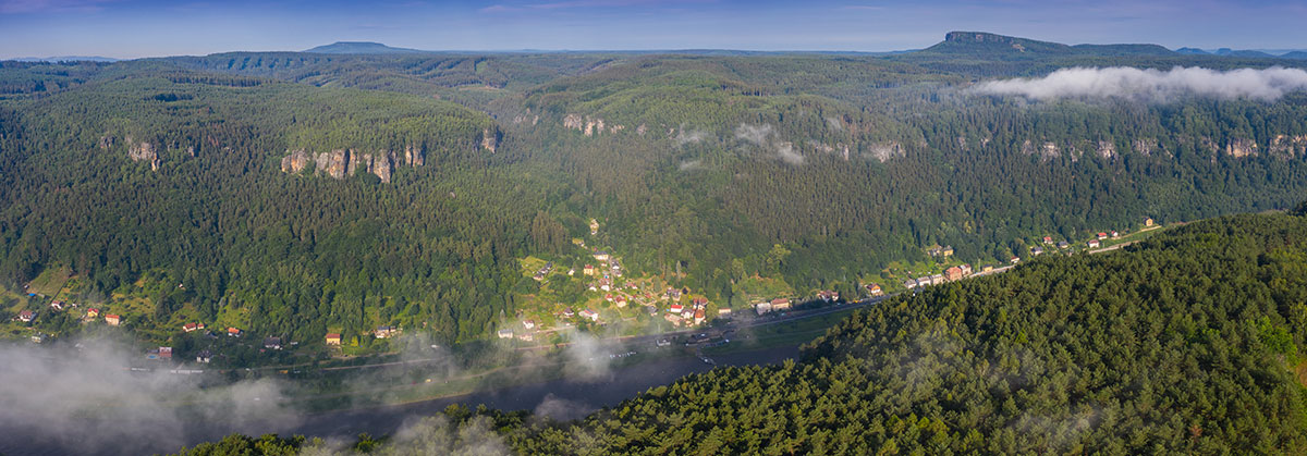 Elbtal, Panorama