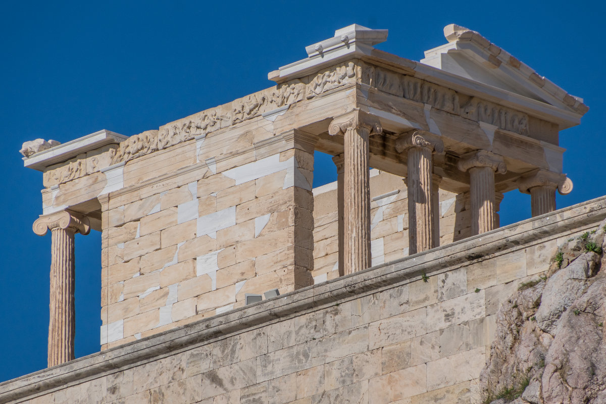 Griechenland, Athen, Tempel der Athena Nike