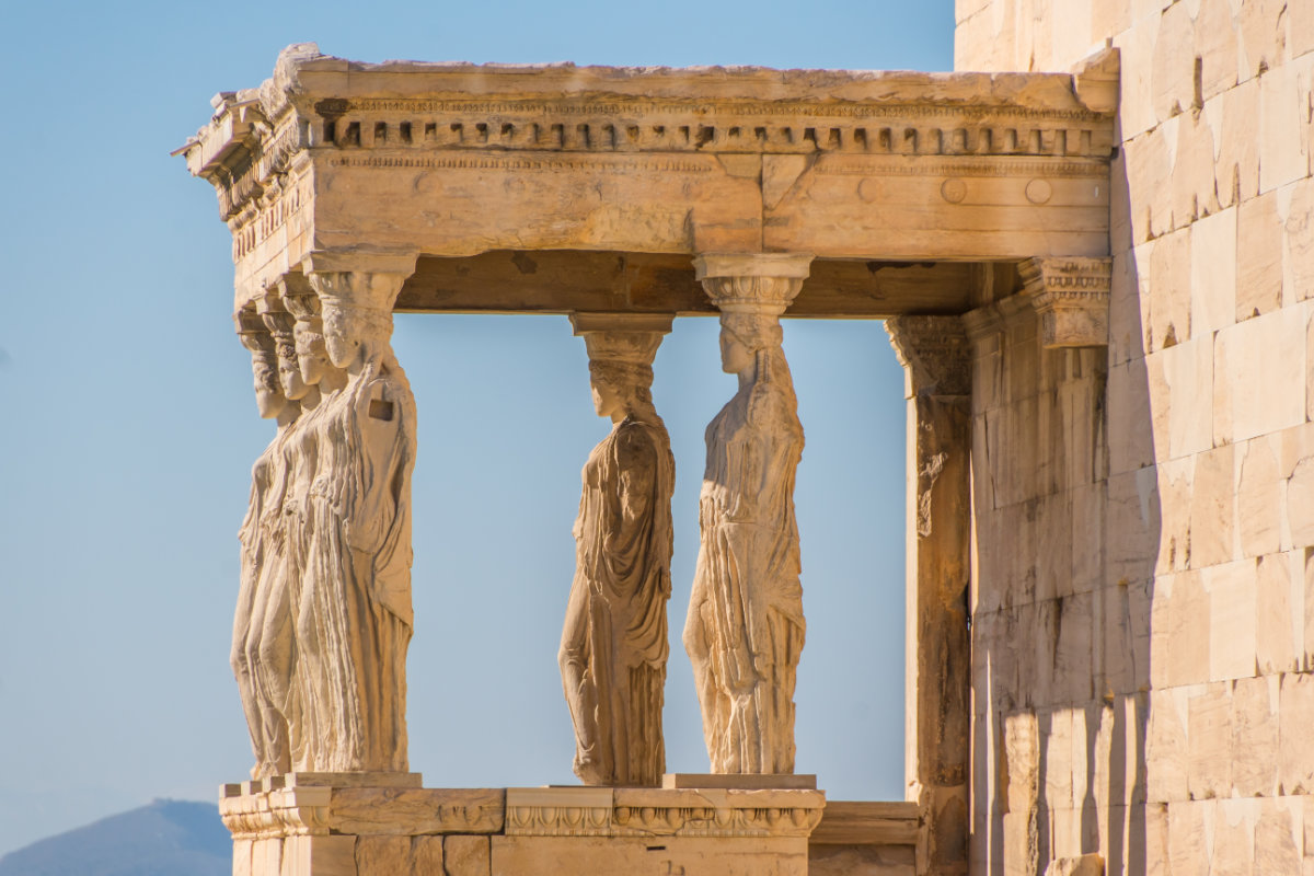 Greece, Athens, Acropolis, Erechtheion