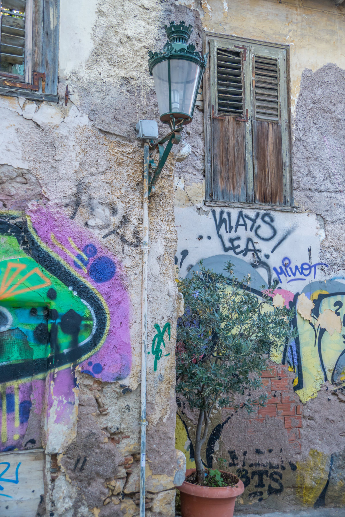 Greece, Athens, graffiti