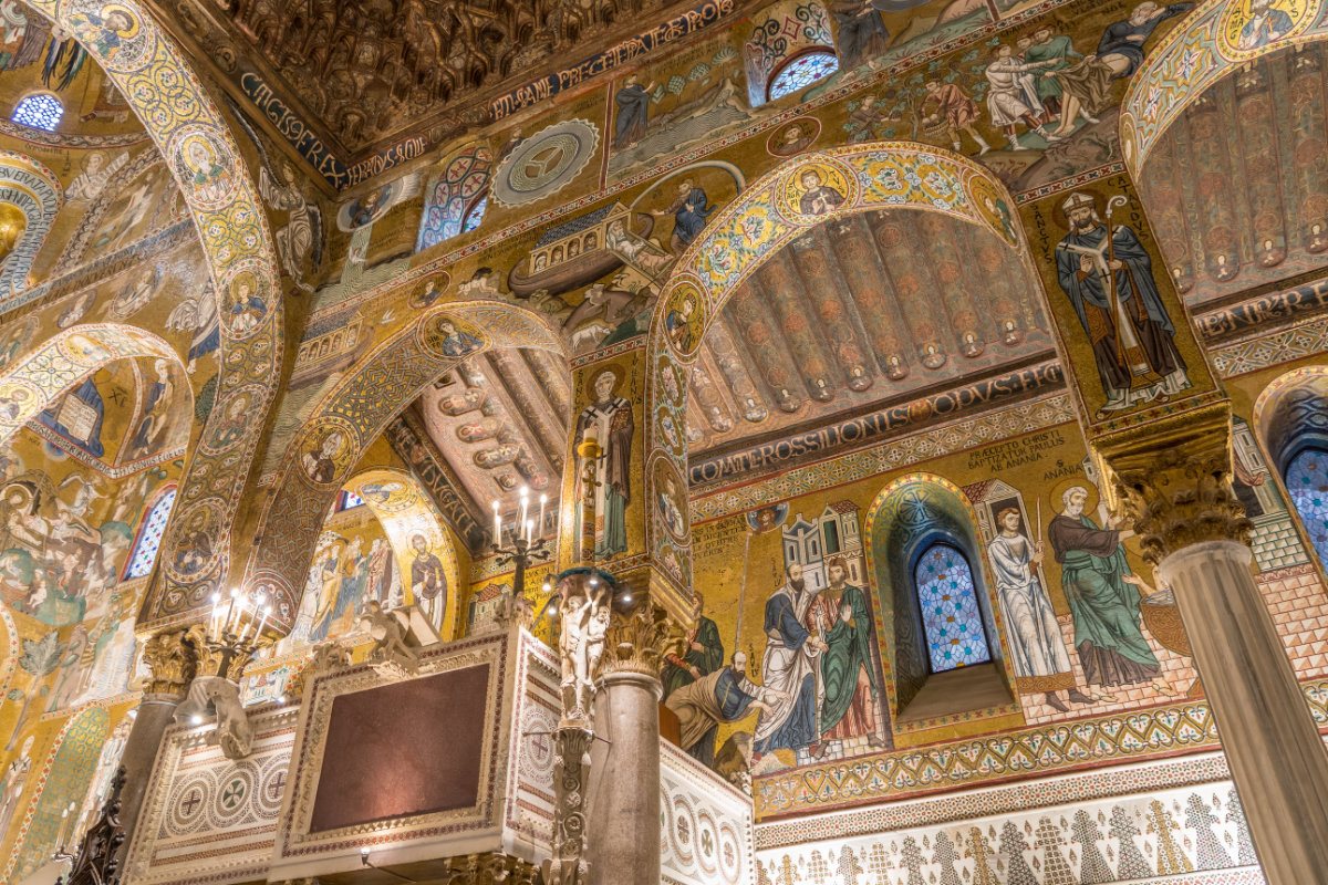 Sizilien, Palermo, Cappella Palatina