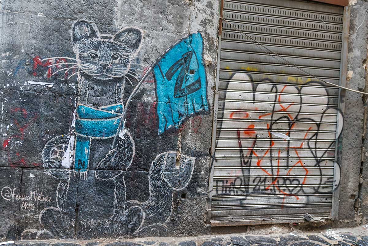 Graffiti in Neapel