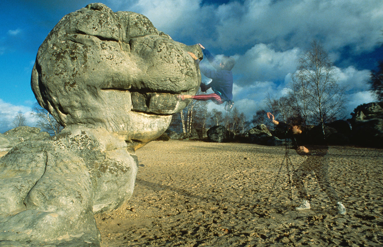 Mathias - Selbstportrait in Fontainebleau
